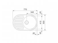 Мойка Franke ROG 611 Серый